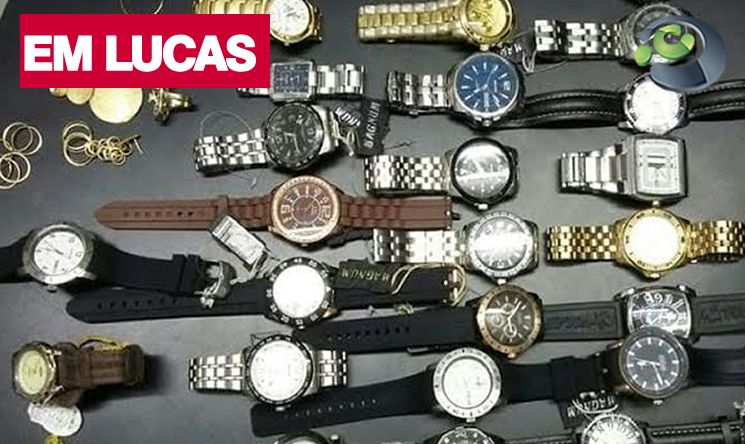 Homem é preso em Lucas do Rio Verde com relógios furtados em ... - CenárioMT
