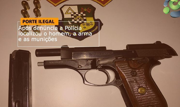 Em bar de Lucas do Rio Verde, homem é detido com pistola e ... - CenárioMT