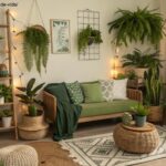 10 formas criativas de decorar com plantas naturais em uma sala aconchegante
