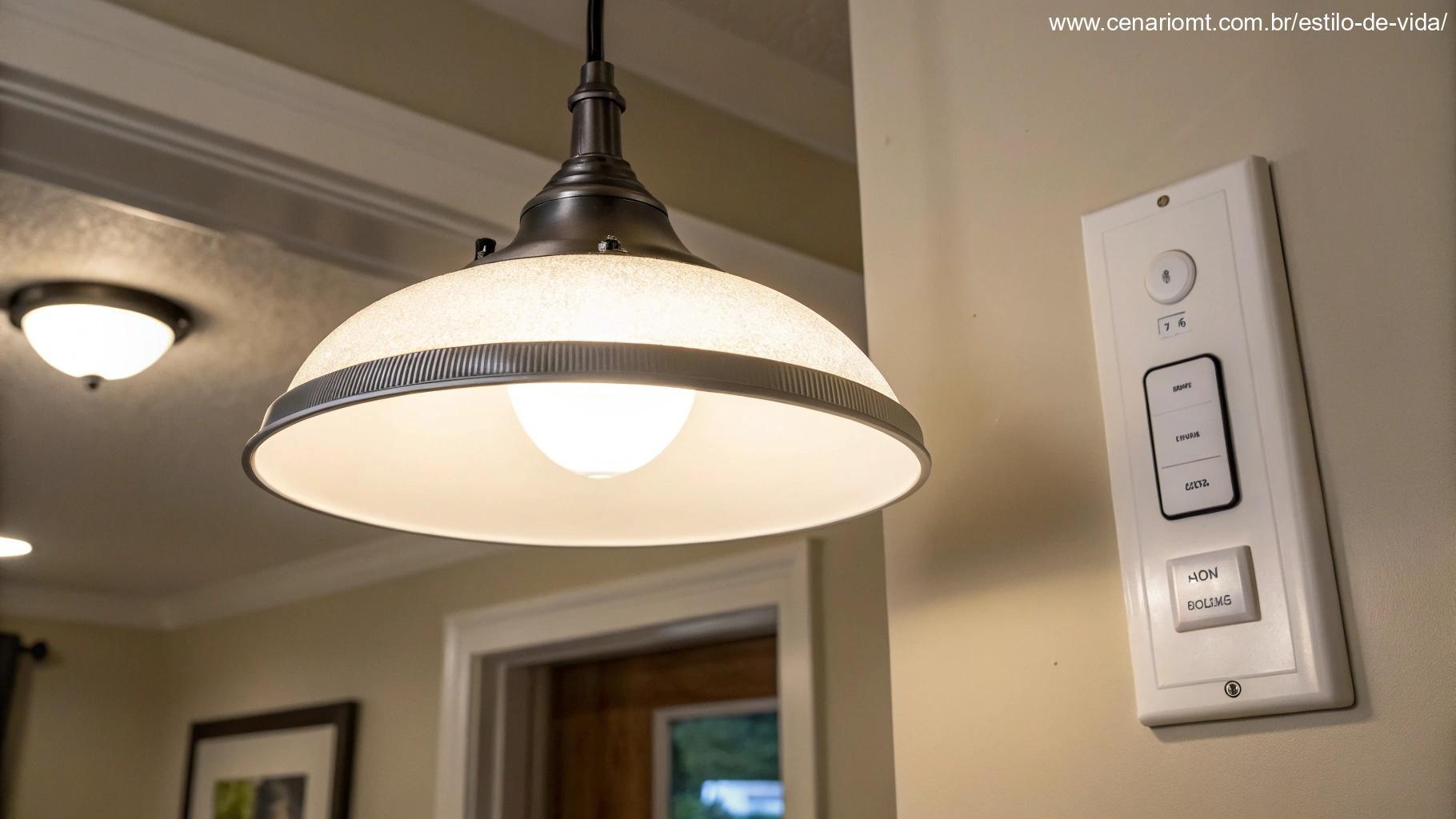 iluminação de teto com dimmer