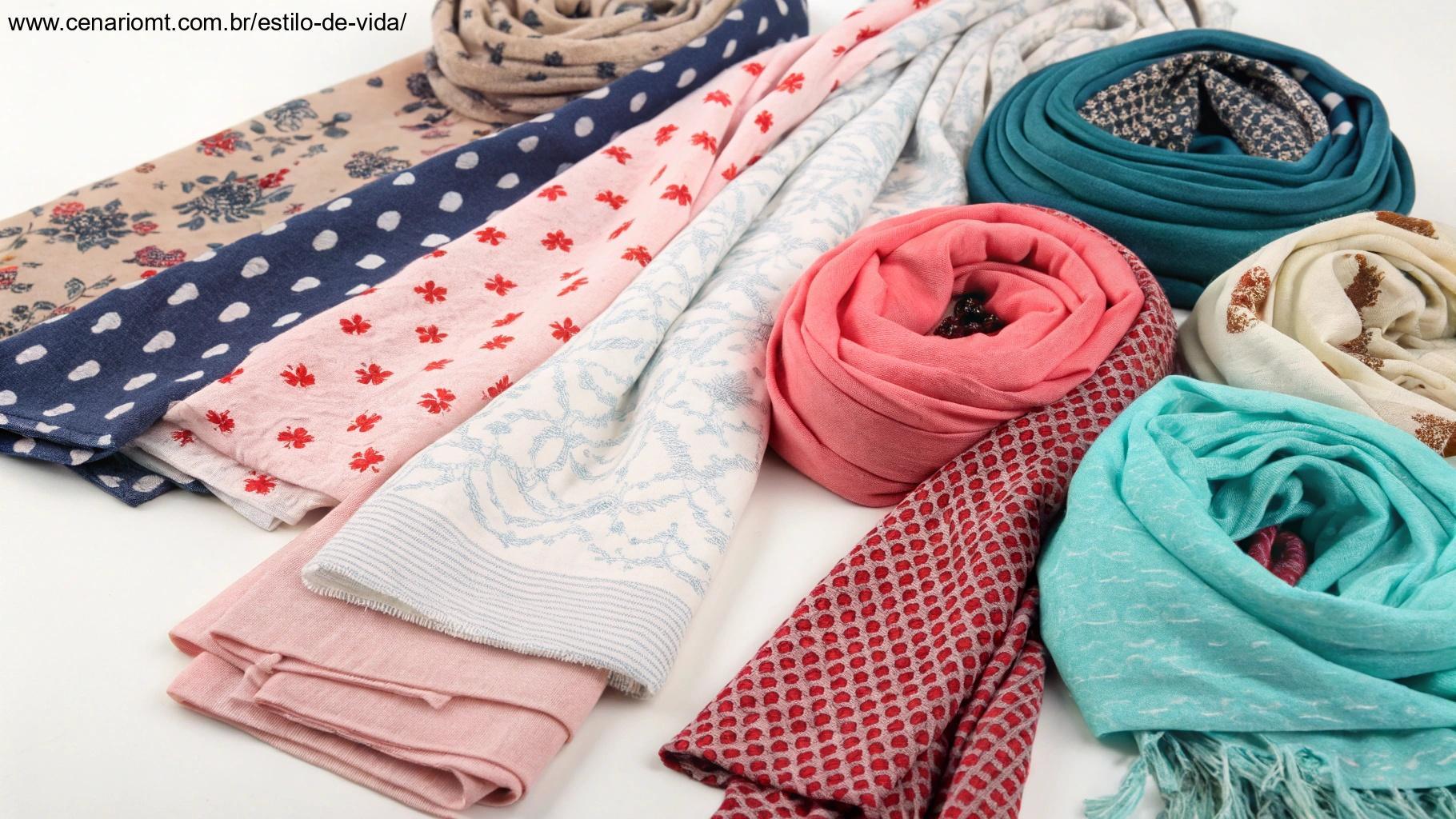 Lenços e Pashminas