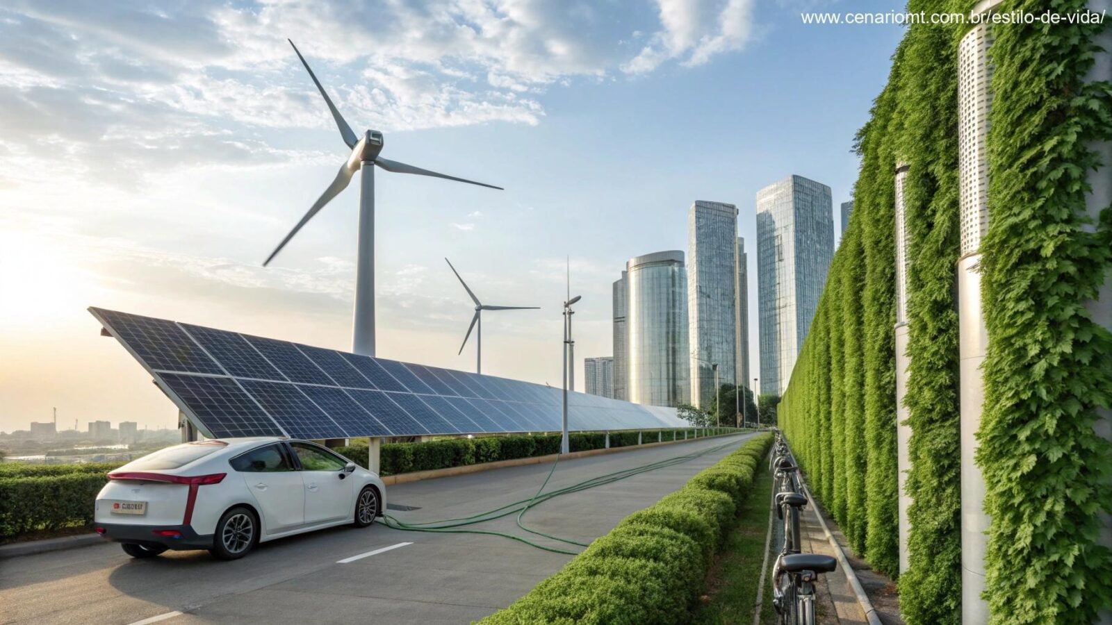 Imagem representando inovações e desafios no combate às mudanças climáticas em 2025.
