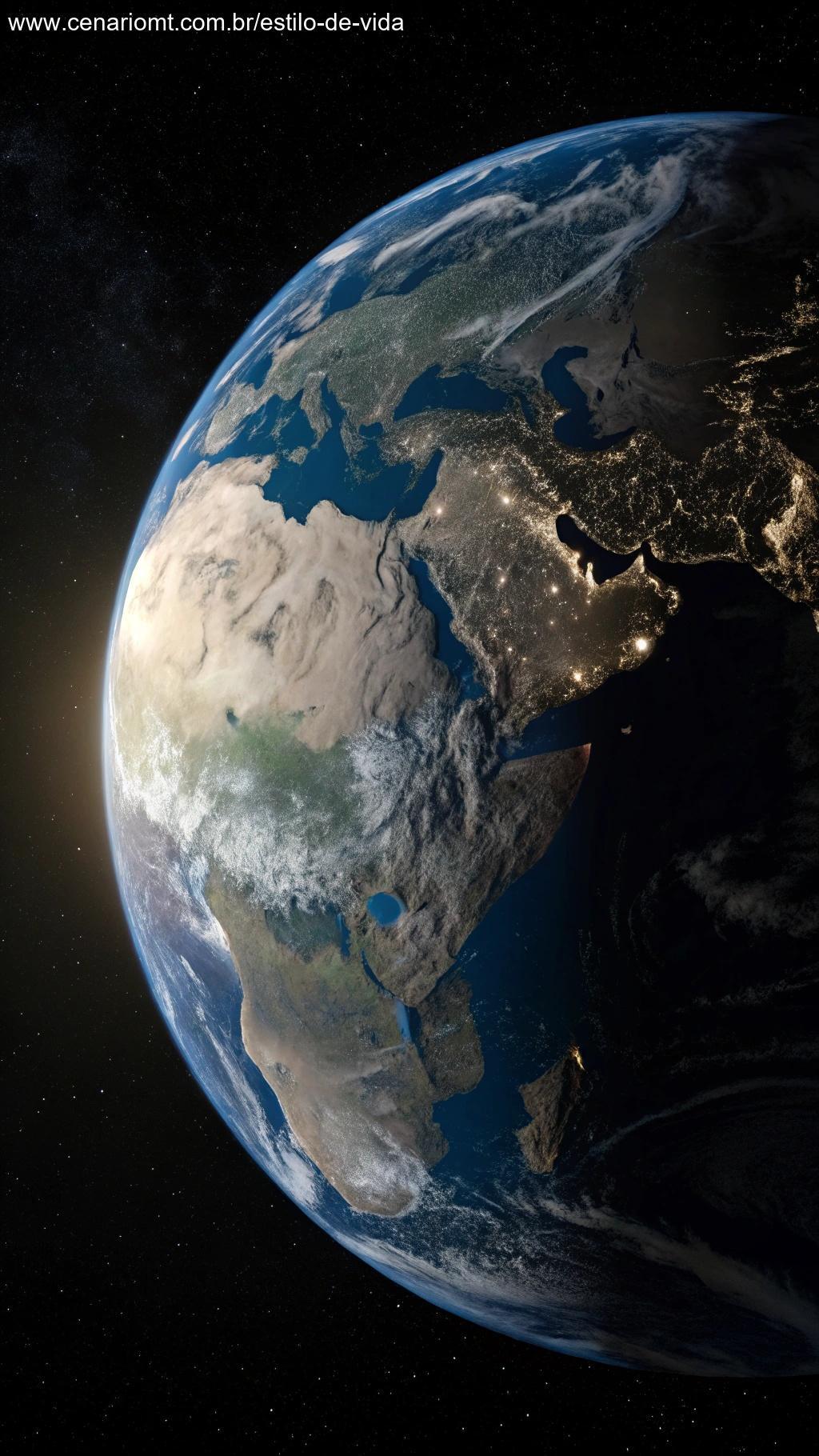 Alterações no ciclo do dia e da noite devido à paralisação da rotação da Terra.
