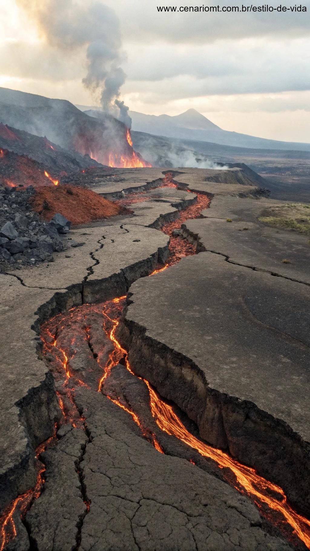 Consequências na gravidade e atividade geológica após a interrupção da rotação da Terra.