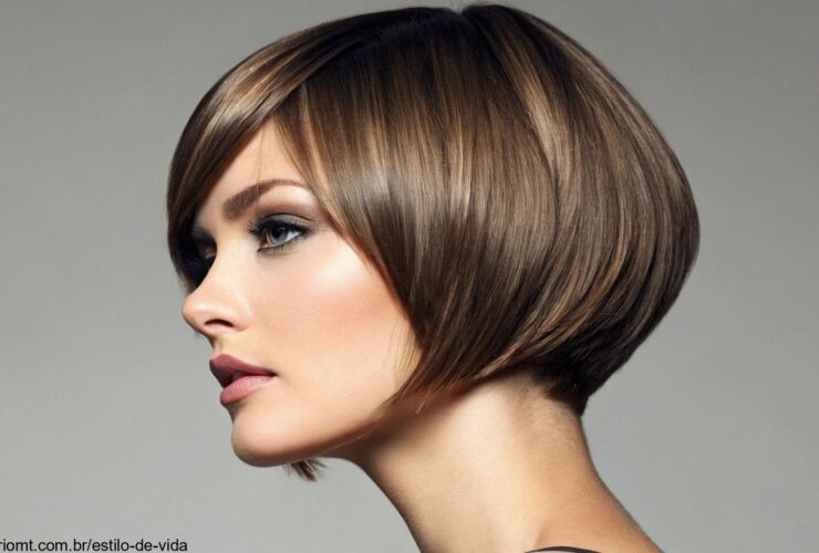 Corte Joãozinho Estilizado com linhas suaves e modernas.