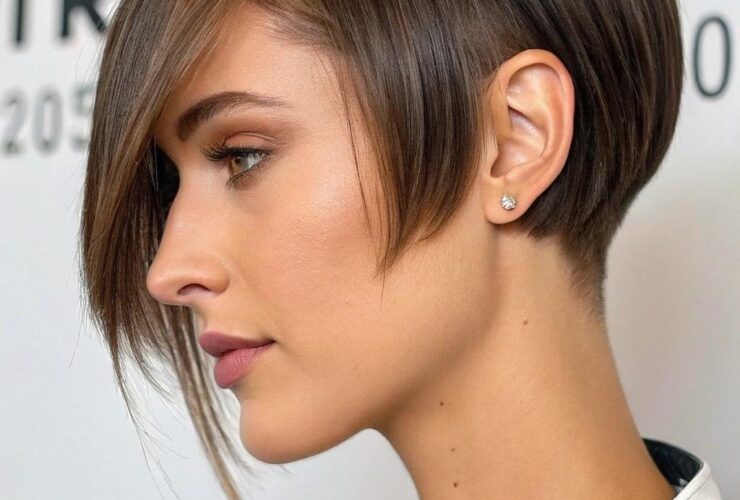 Corte de cabelo feminino moderno e estiloso para 2025
