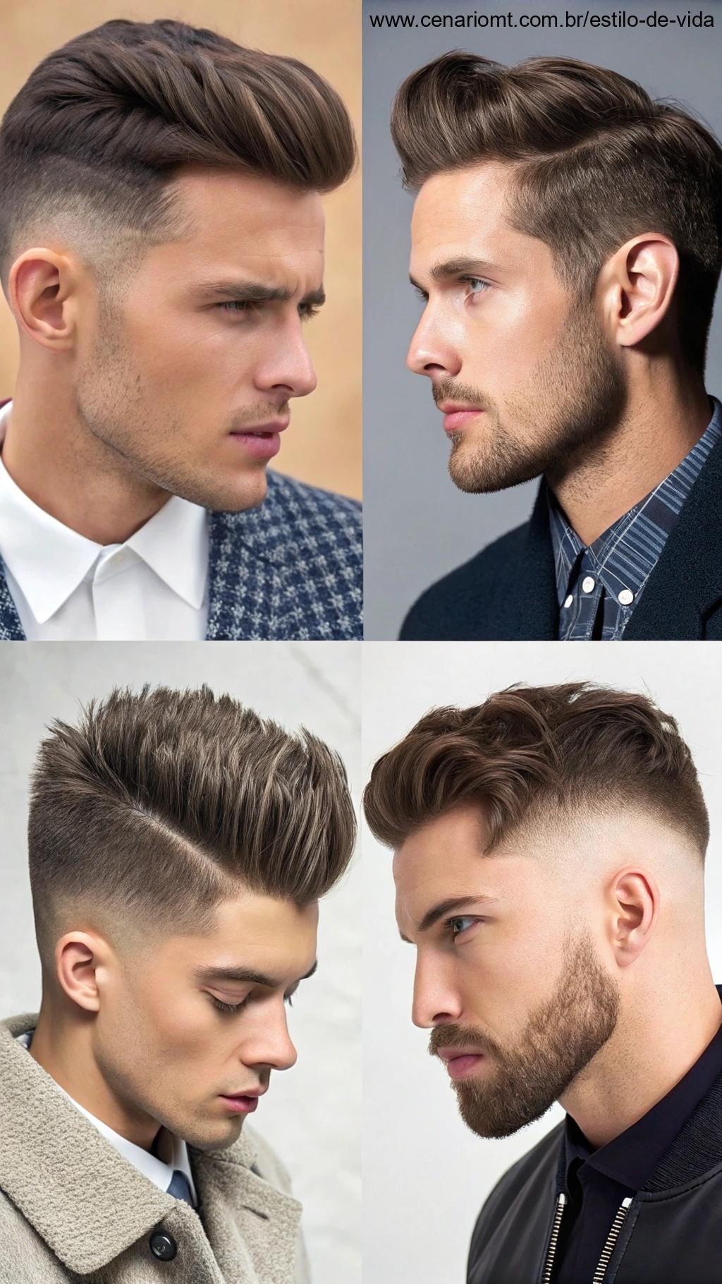 Cortes masculinos para homens estilosos