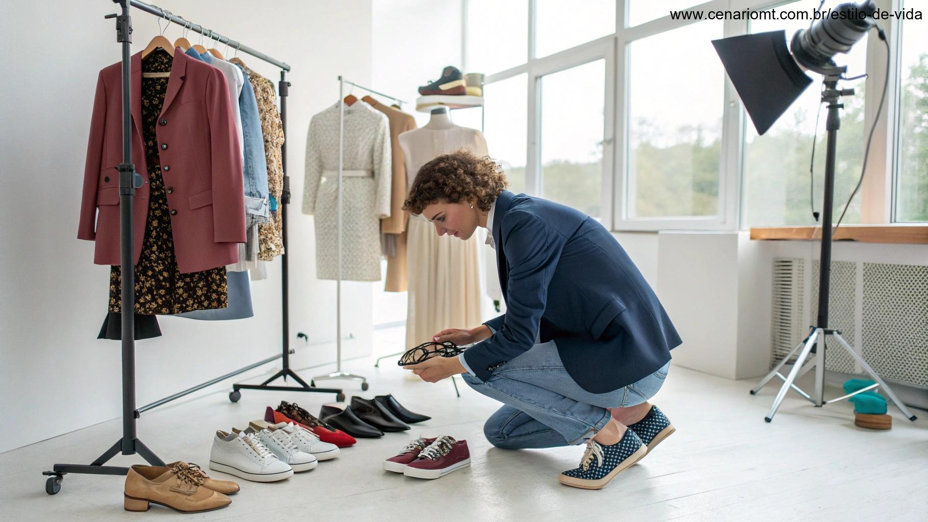 Dicas para combinar sapatos com diferentes tipos de roupas para criar looks incríveis.