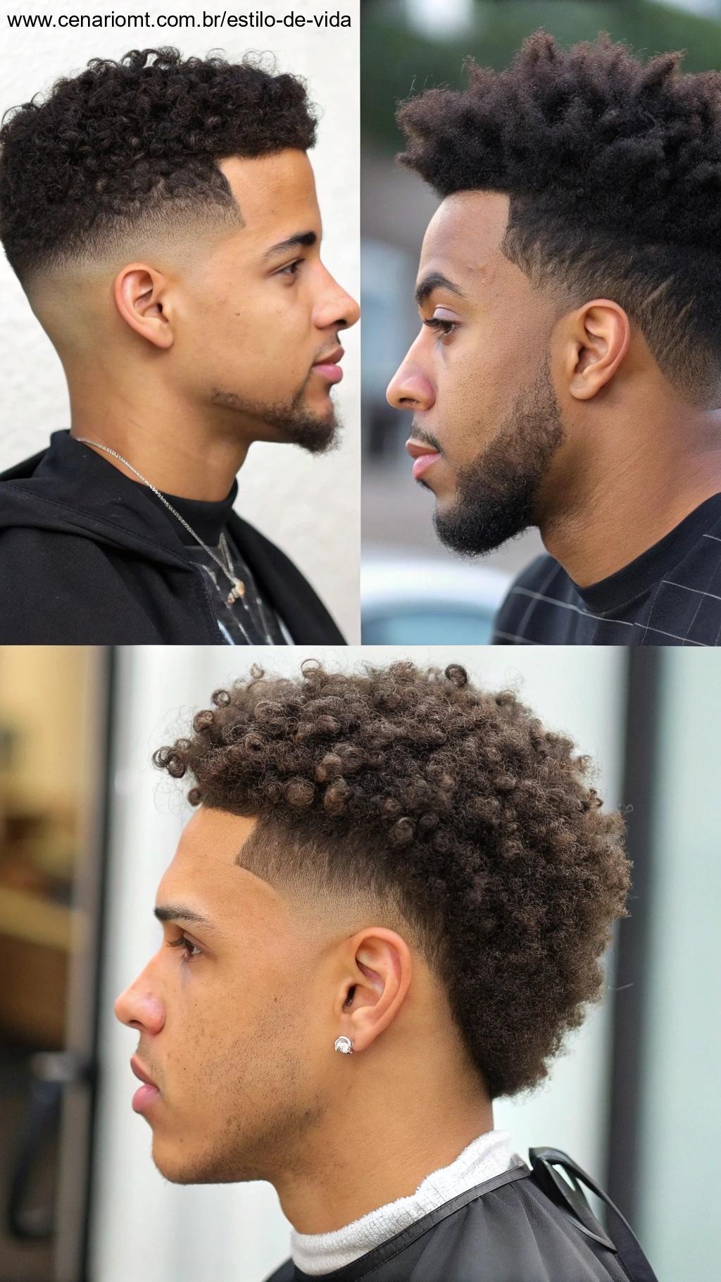 O corte certo para homens de cabelo cacheado