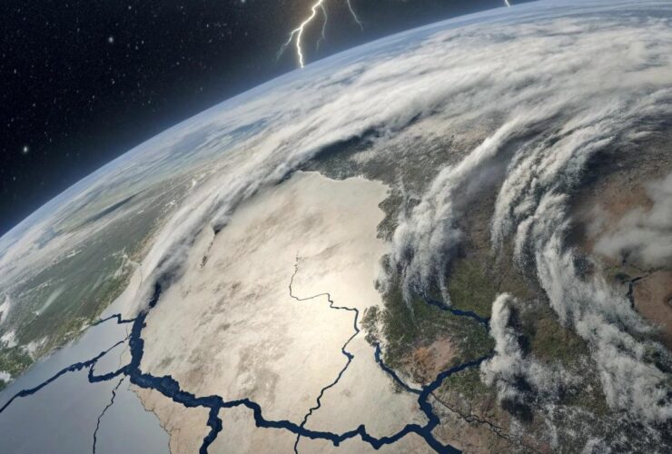 Fenômenos naturais e impactos ambientais de quando a Terra para de girar.