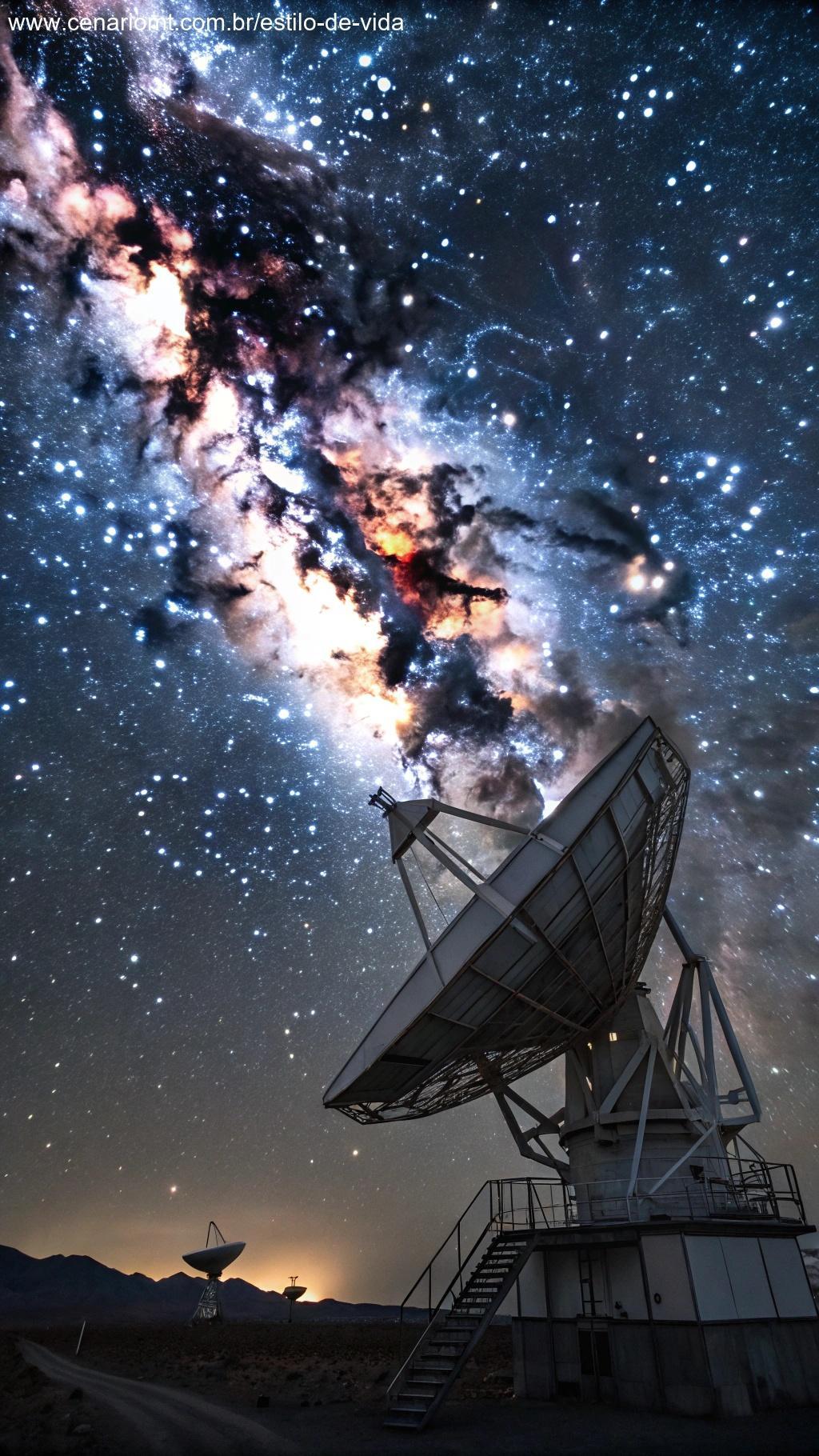 O Telescópio Espacial James Webb capturando galáxias distantes, nebulosas e exoplanetas com clareza impressionante.