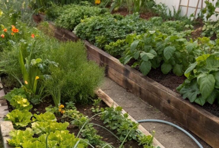 Erro comum na horta: excesso de rega, espaçamento inadequado e falta de cuidados com as plantas.