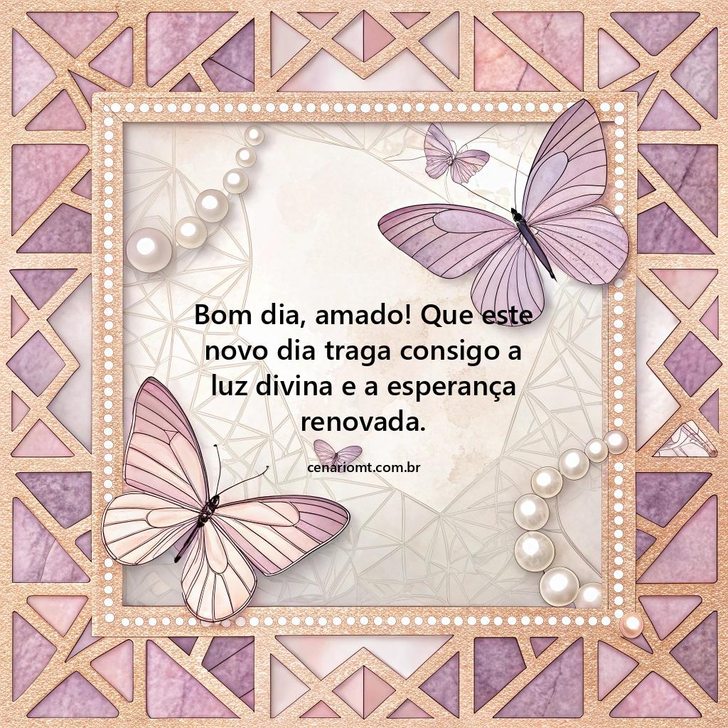 Bom dia com carinho! Que cada momento de hoje seja especial e abençoado por Deus.