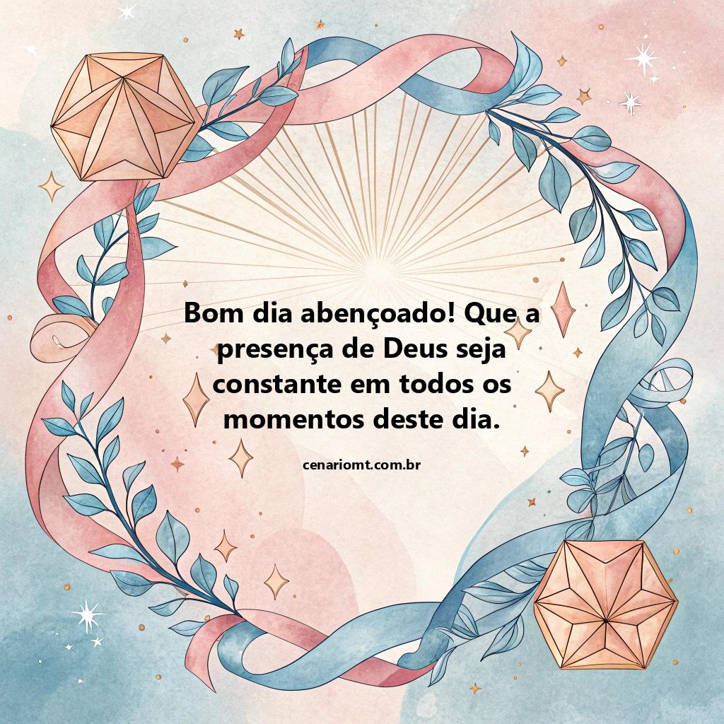 Bom dia evangélica! Que sua fé seja renovada e que Deus derrame suas bênçãos sobre você hoje e sempre.