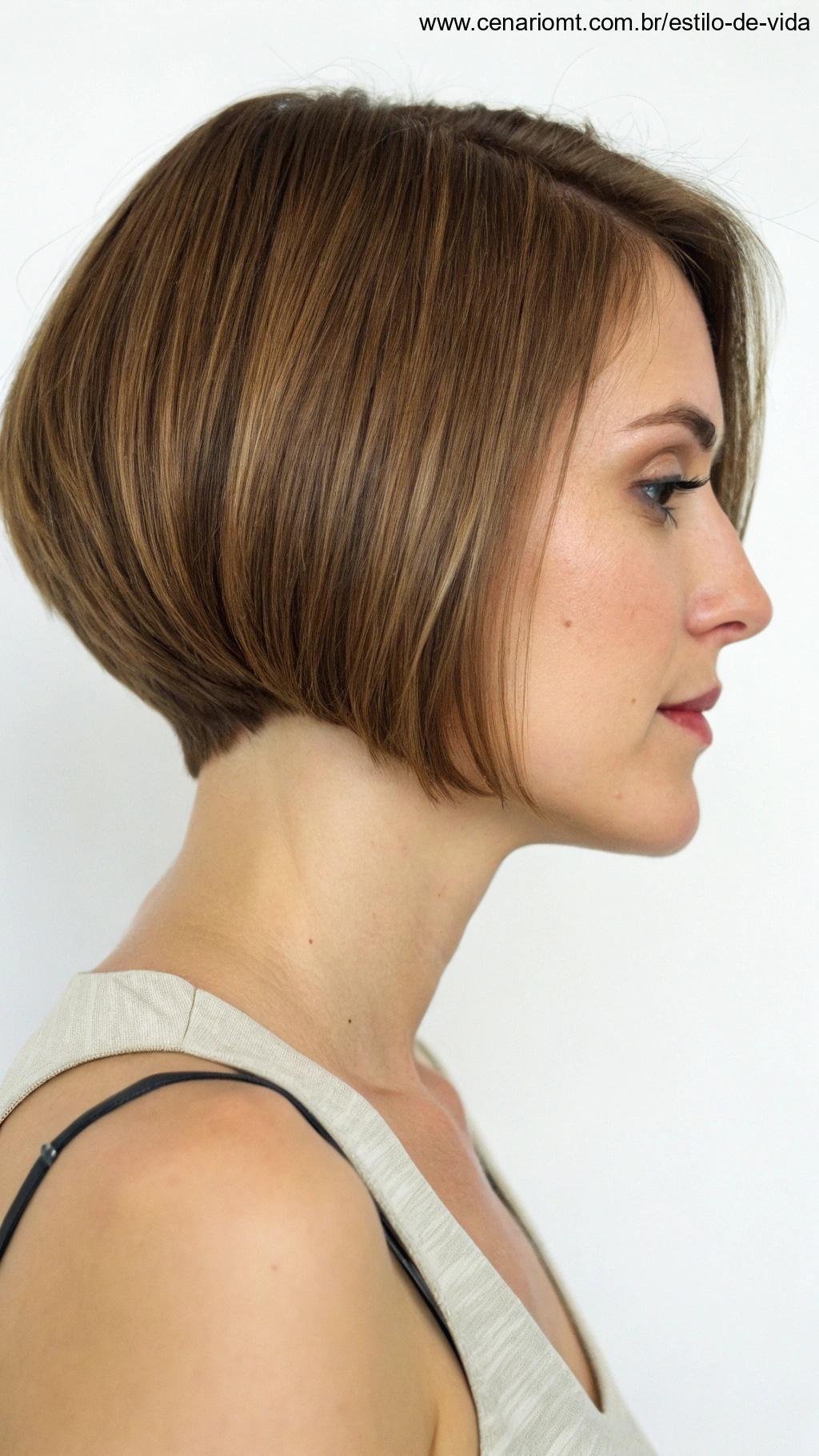 Corte bob curto ideal para o clima quente