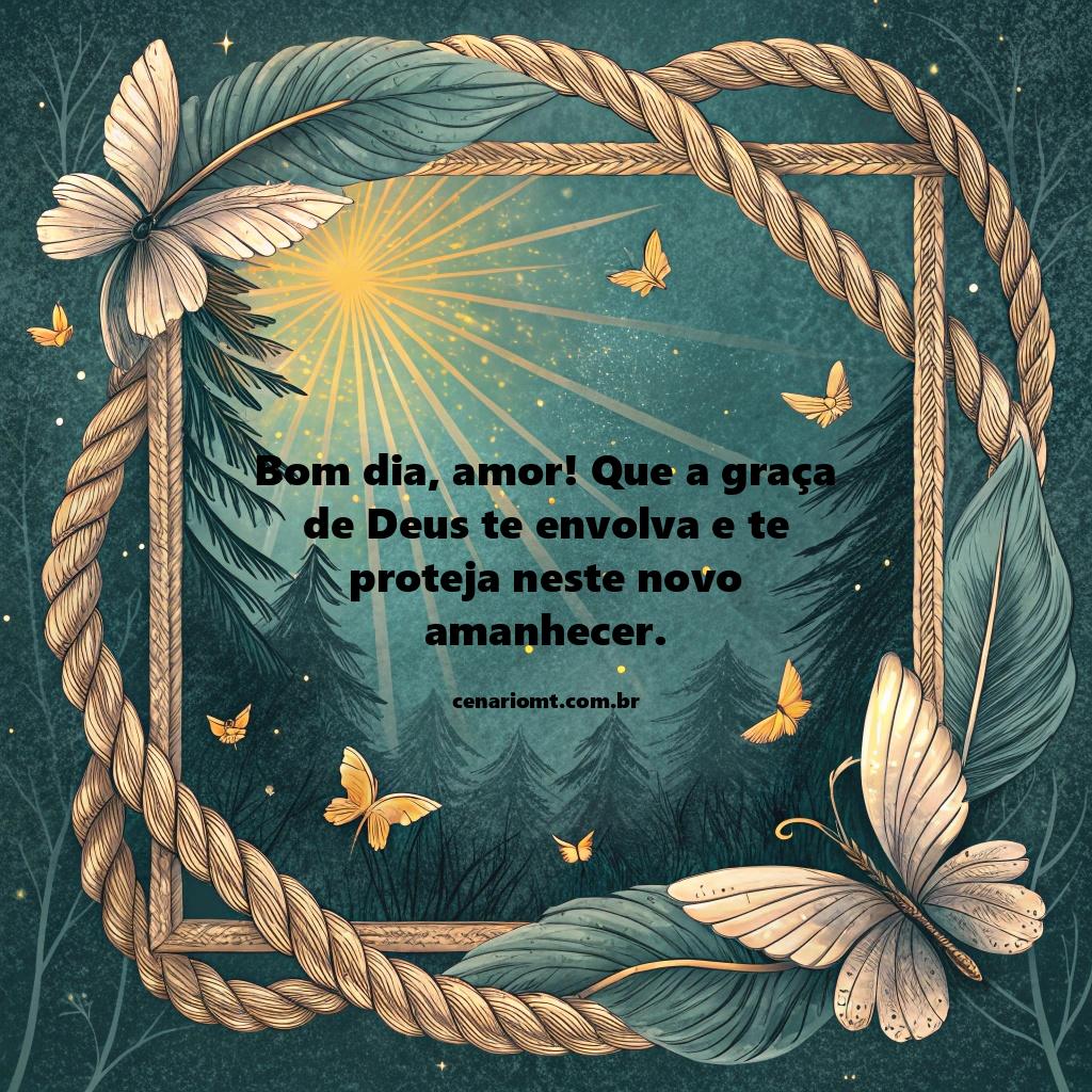 Bom dia evangélica! Que Deus te abençoe com sabedoria e amor ao longo deste dia.