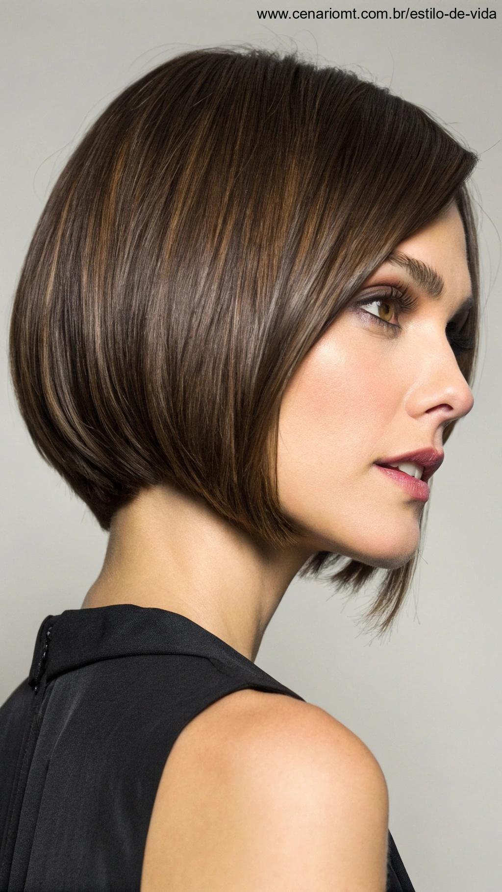Corte bob curto que combina com diferentes estilos de vida