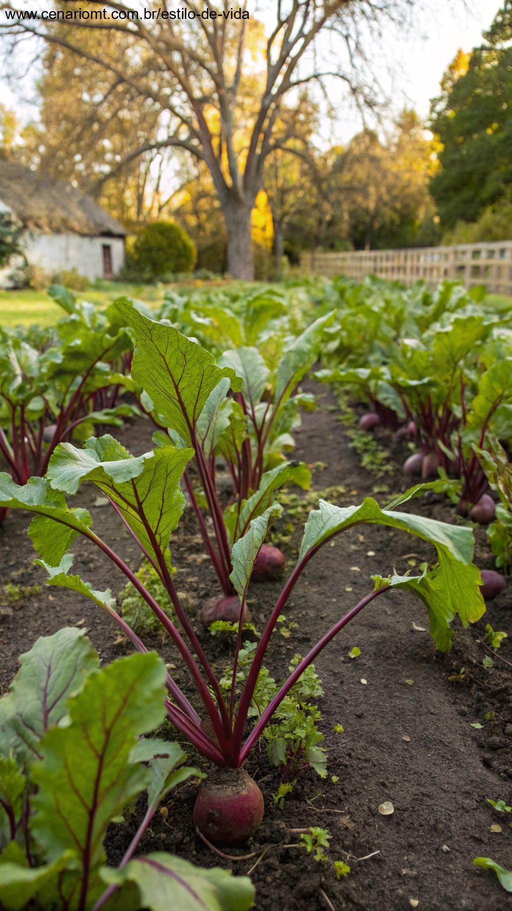 Beterraba plantada no outono e na primavera