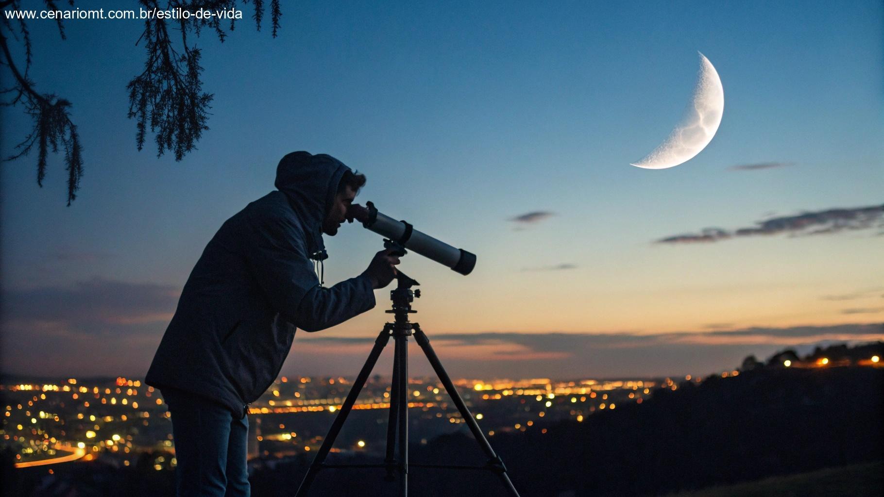 Como Observar a Lua Crescente?