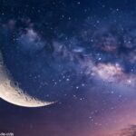Fase da Lua em 5 de Março de 2025: Lua Crescente com 33% de Iluminação