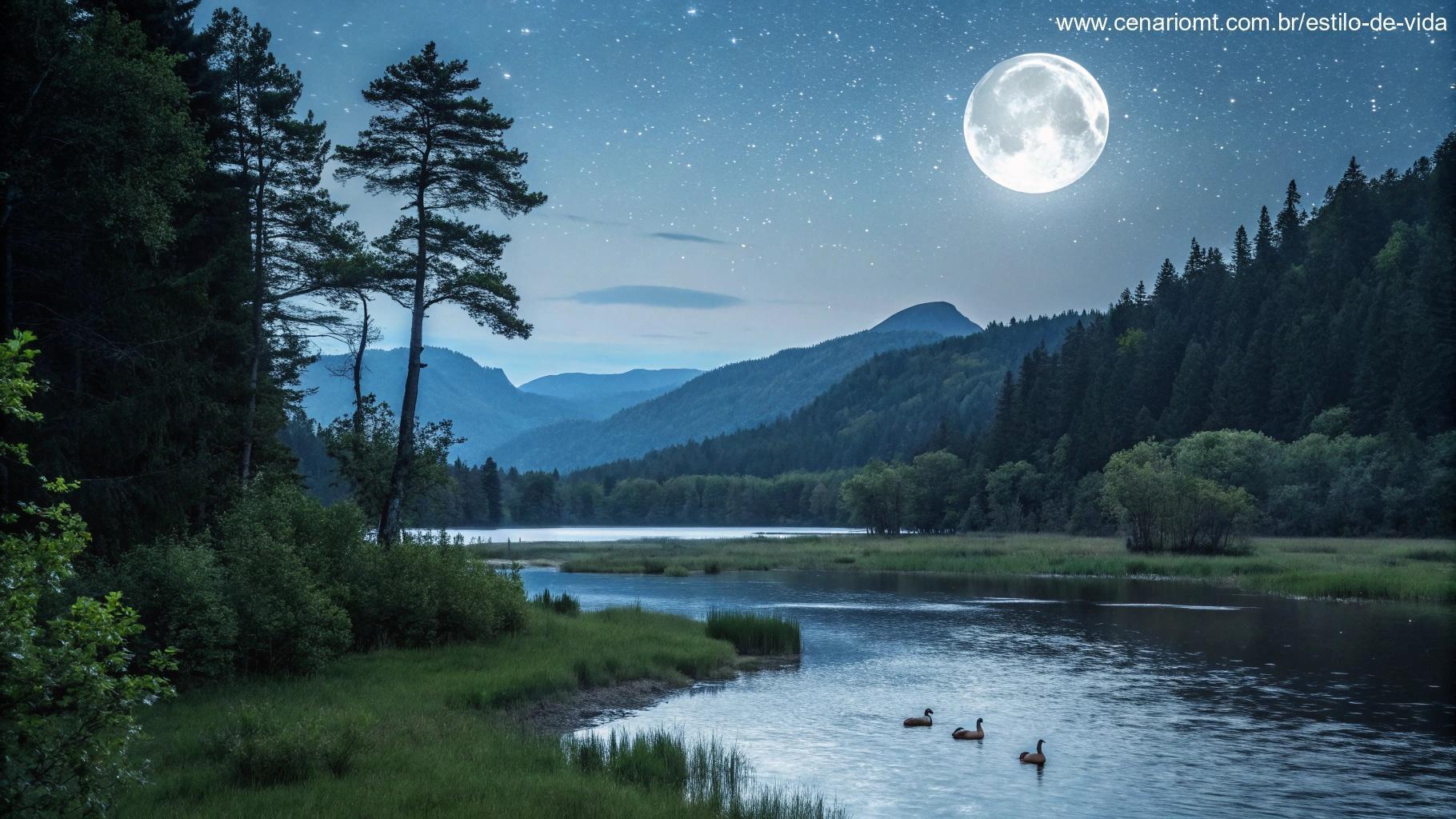 Influência da Lua na Natureza
