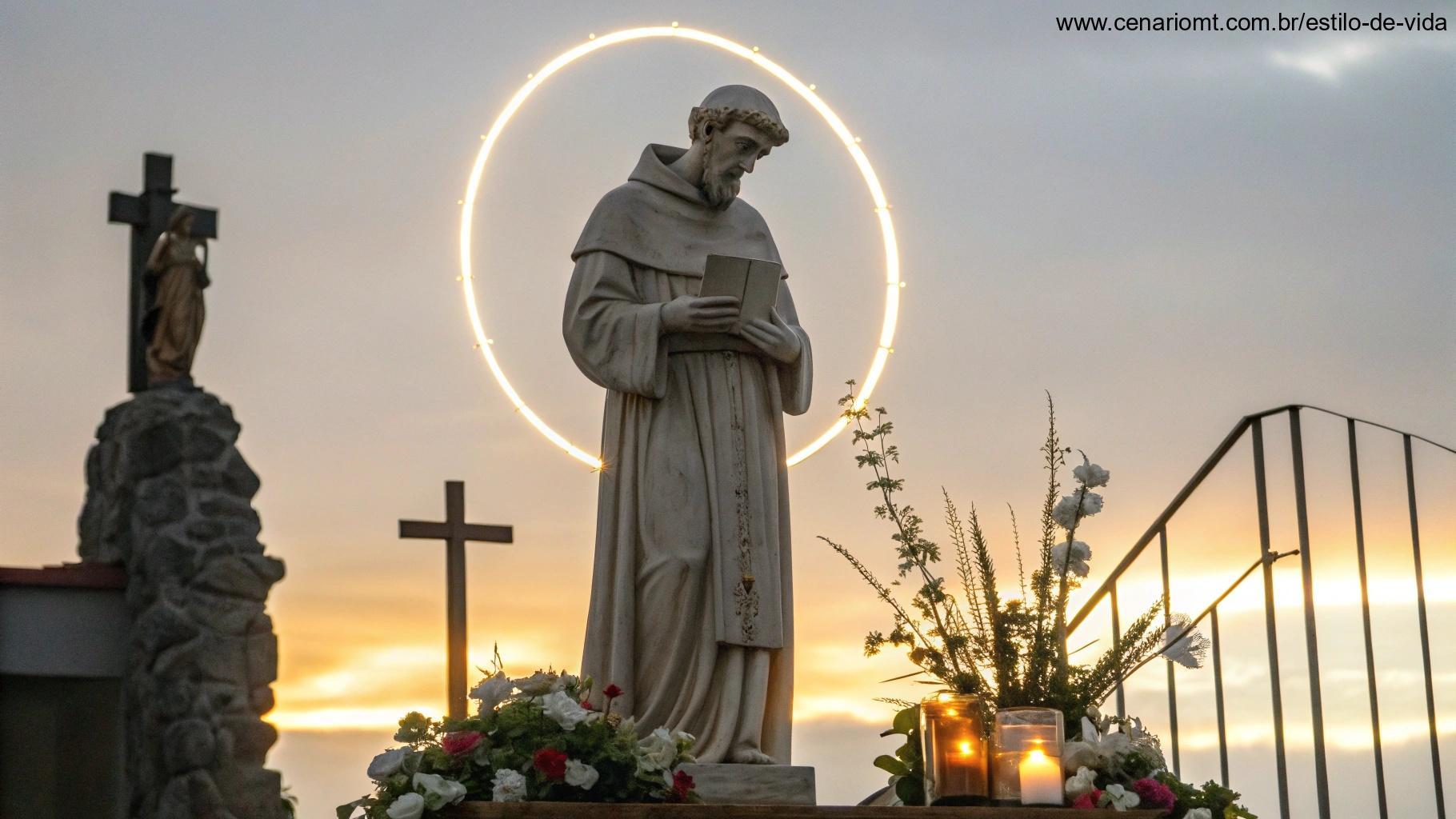 Imagem inspiradora de milagres e graças de Santo Antônio