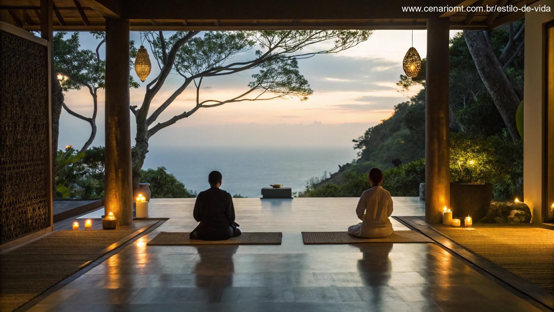 Cena tranquila e espiritual, com espaço silencioso ou pessoa em oração, evocando paz e conexão com o divino, ideal para a Oração do Dia de 12 de março de 2025.