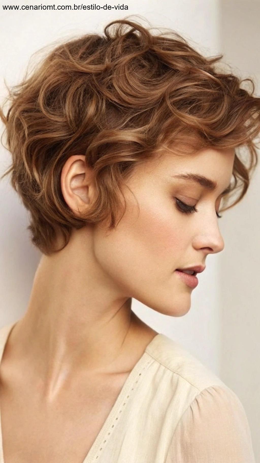 Pixie com ondas suaves