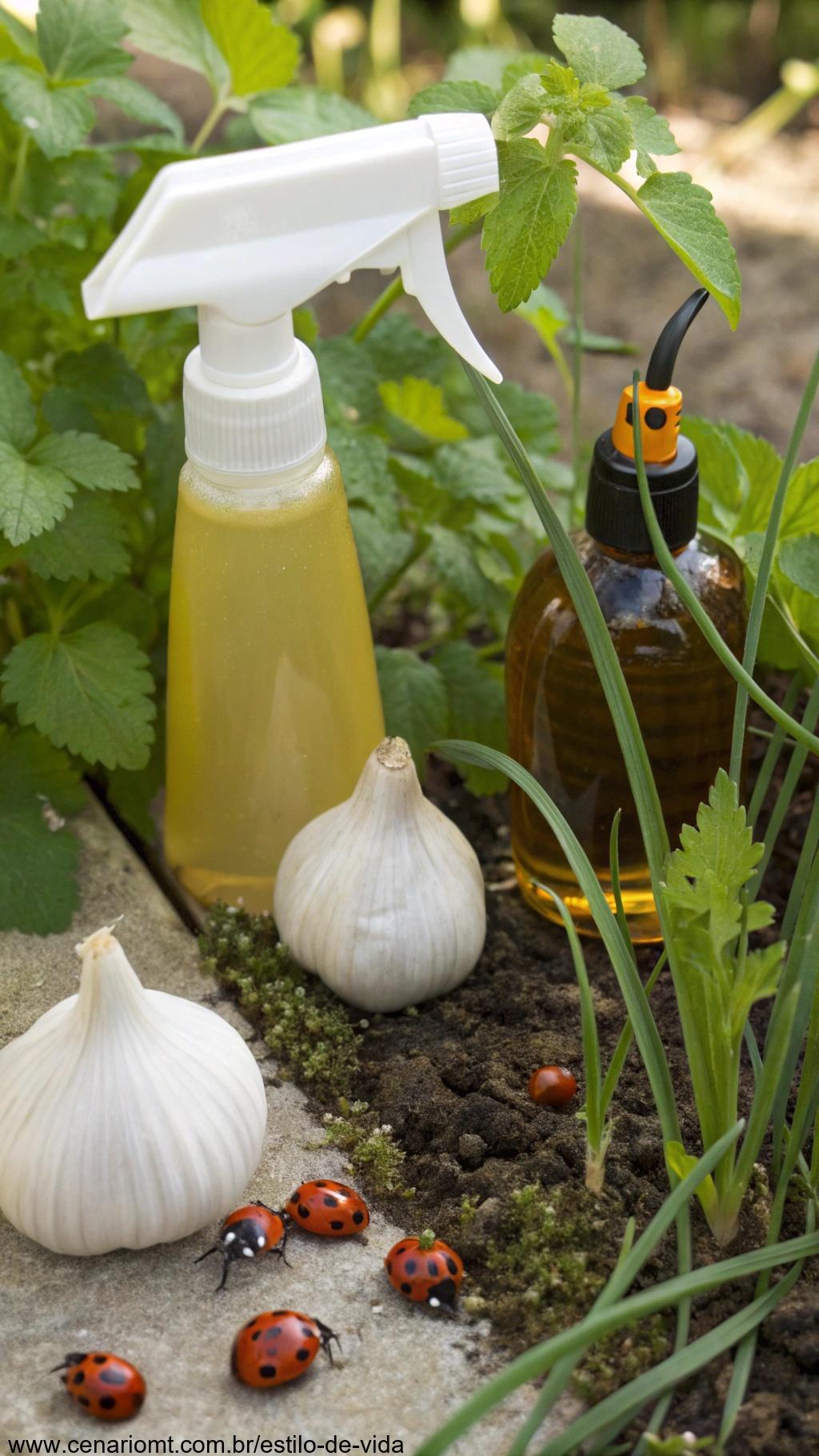 Soluções naturais para controle de pragas em temperos.