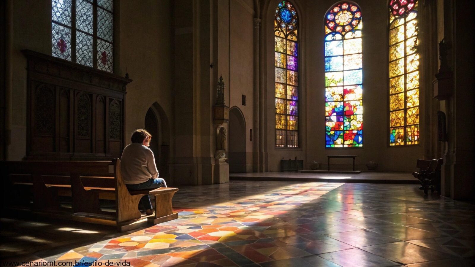 Imagem que simboliza a reflexão e oração do Salmo do dia, domingo 02 de março de 2025.
