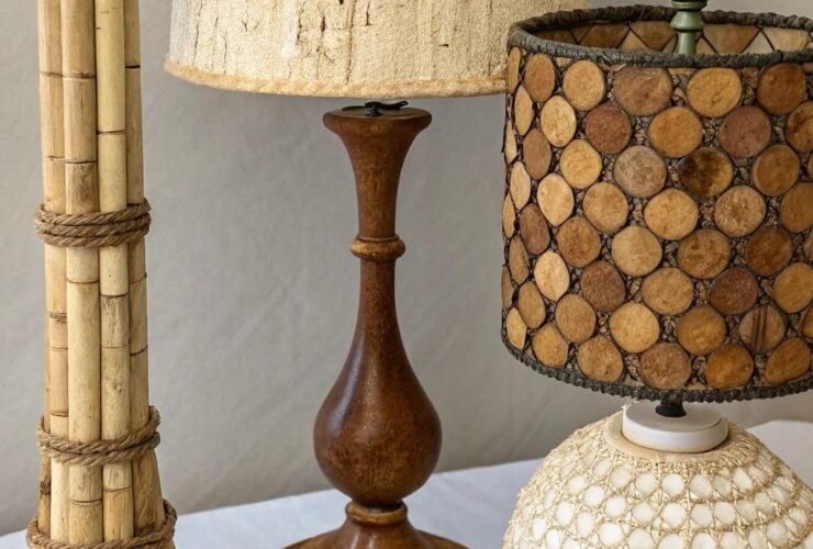 Luminárias criativas feitas com materiais reutilizados