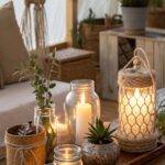 Ideias criativas com potes de vidro para transformar a decoração