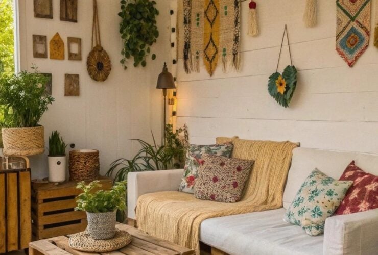 Dicas criativas para decorar com materiais reciclados e economia