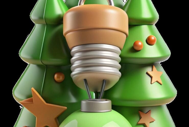 Ideias criativas para decoração de Natal usando materiais reciclados