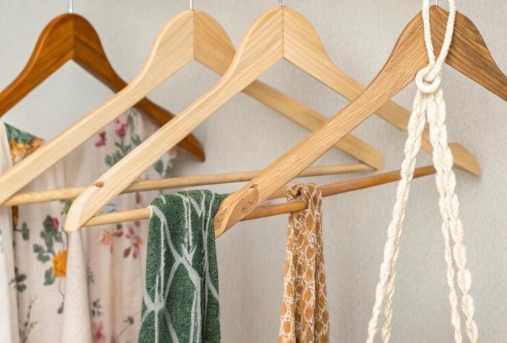 14 reaproveitamentos criativos com cabides para decorar sua casa.