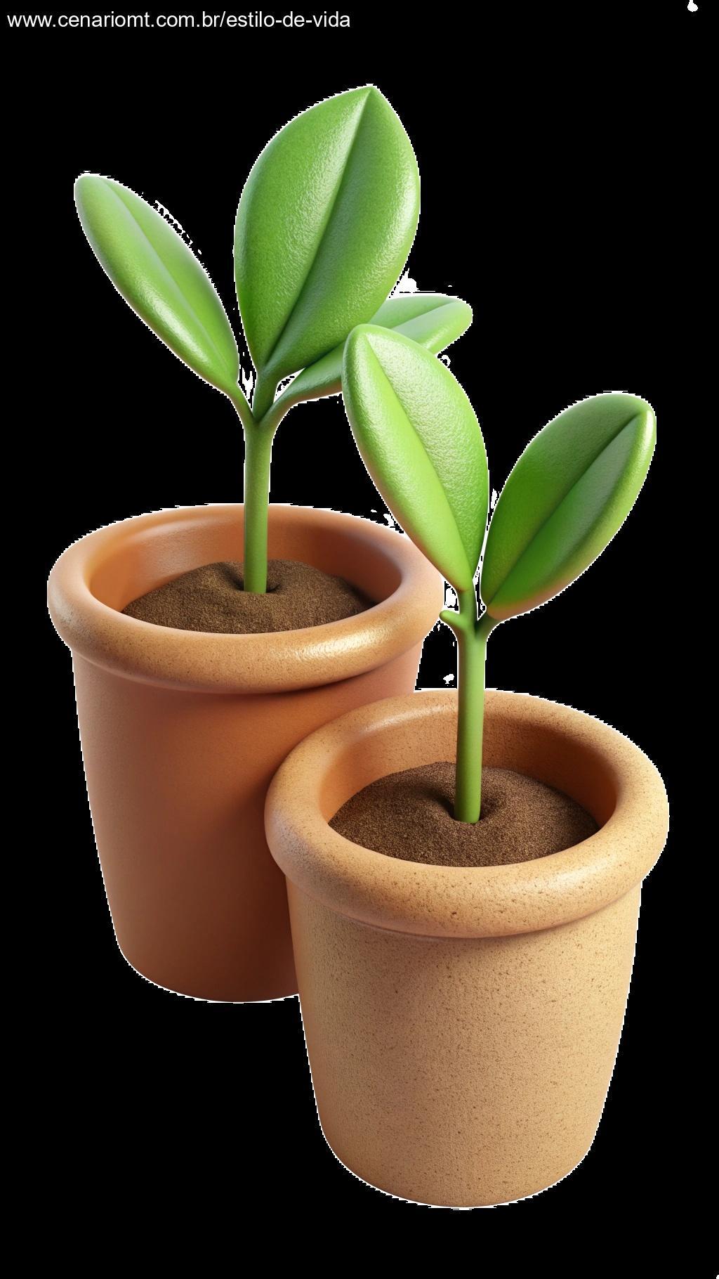 Vasos de plantas feitos com plástico reciclado, com designs únicos e promovendo práticas de jardinagem sustentável.