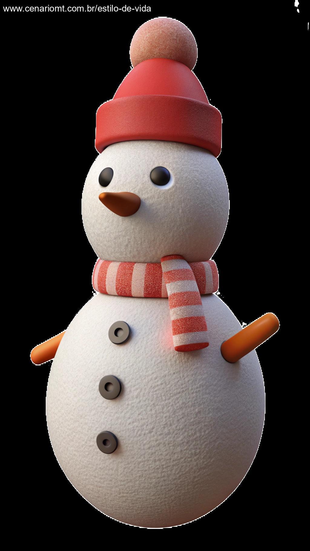 Boneco de neve feito com meias velhas
