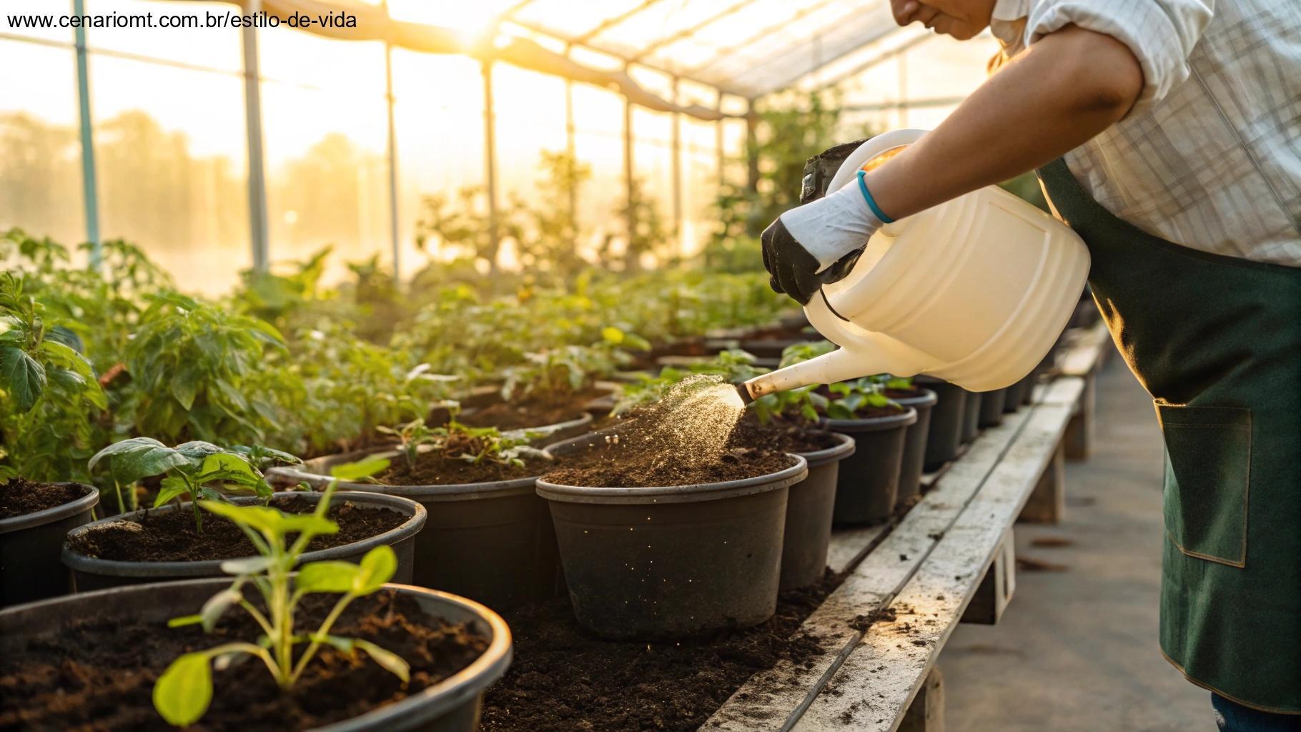 Adubação correta em plantas de vasos