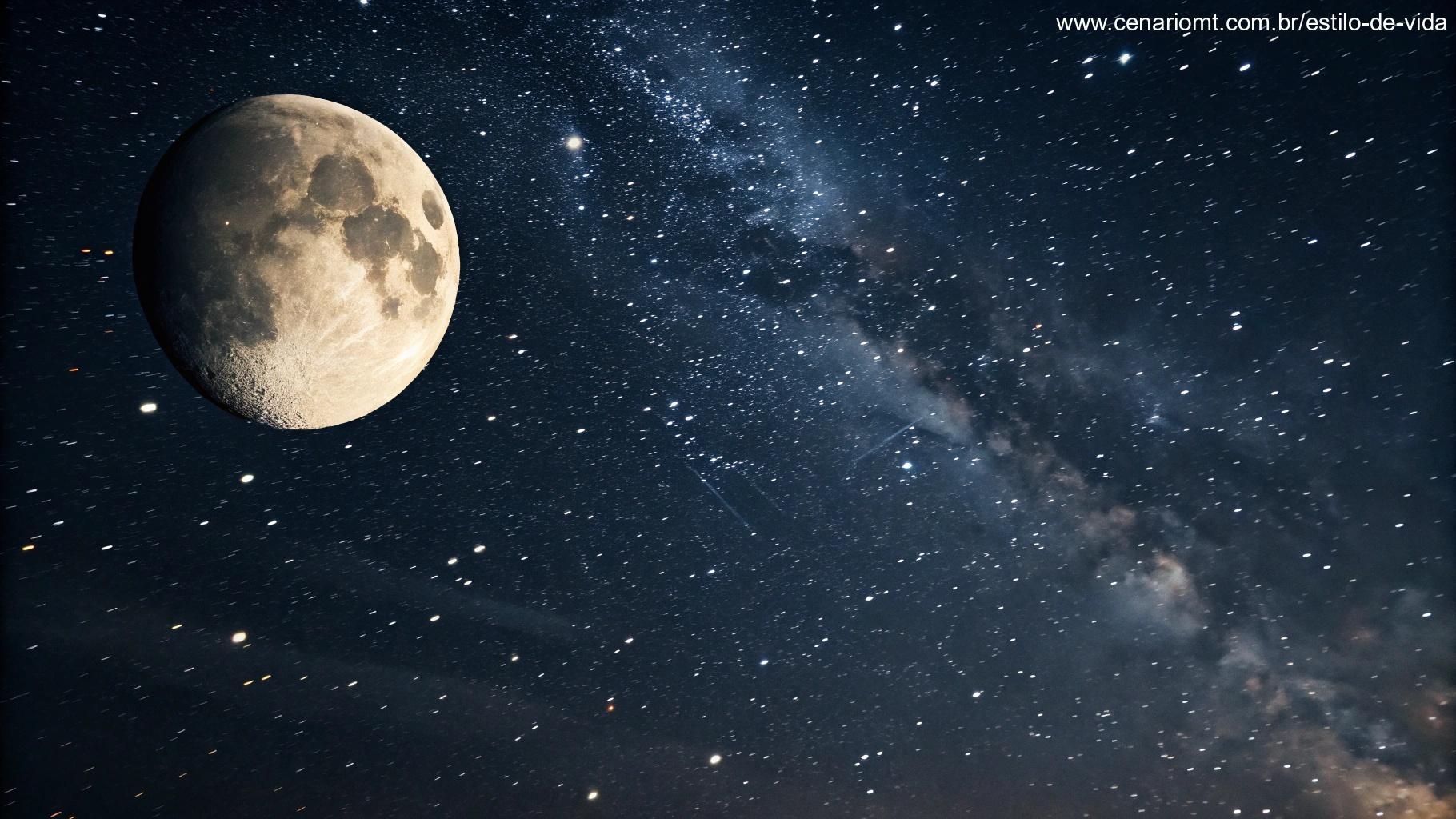 Curiosidades sobre a Lua e seu ciclo minguante