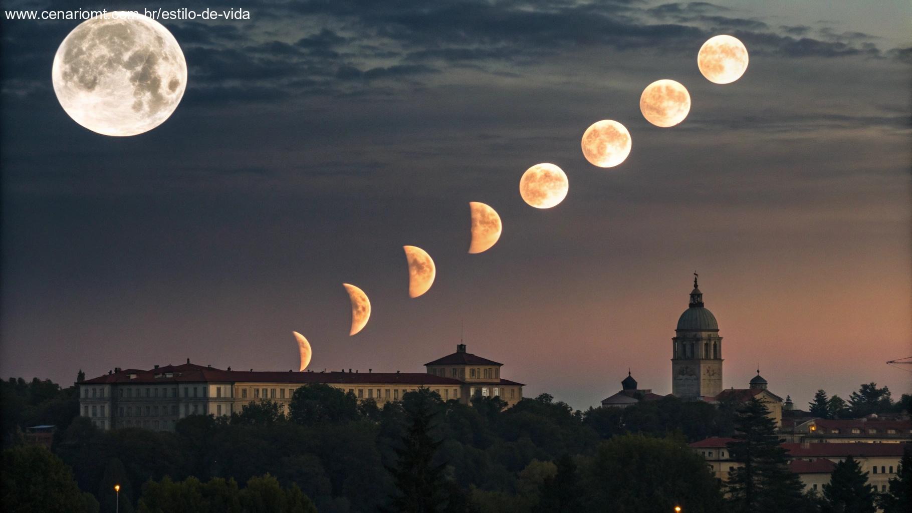 Dados astronômicos da Lua hoje