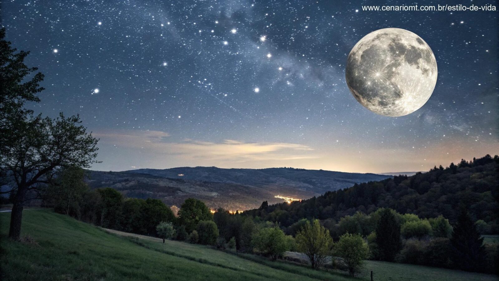Fase da Lua hoje, domingo 13/04/2025, com destaque para a iluminação e influência lunar