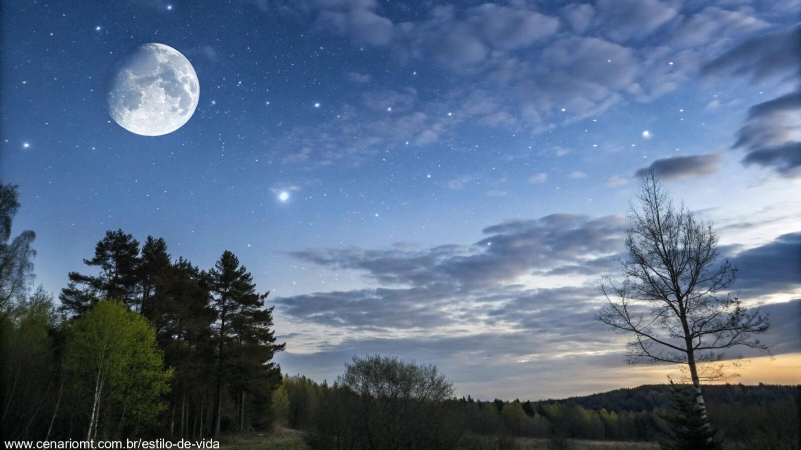 Fase da Lua hoje quarta-feira 23/04/2025: veja como está o céu nesta noite