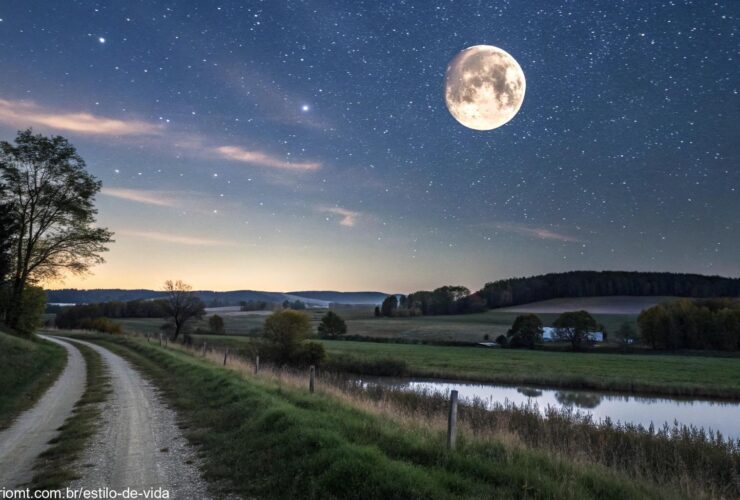 Fase da lua hoje quinta-feira 17/04/2025: veja como está o céu