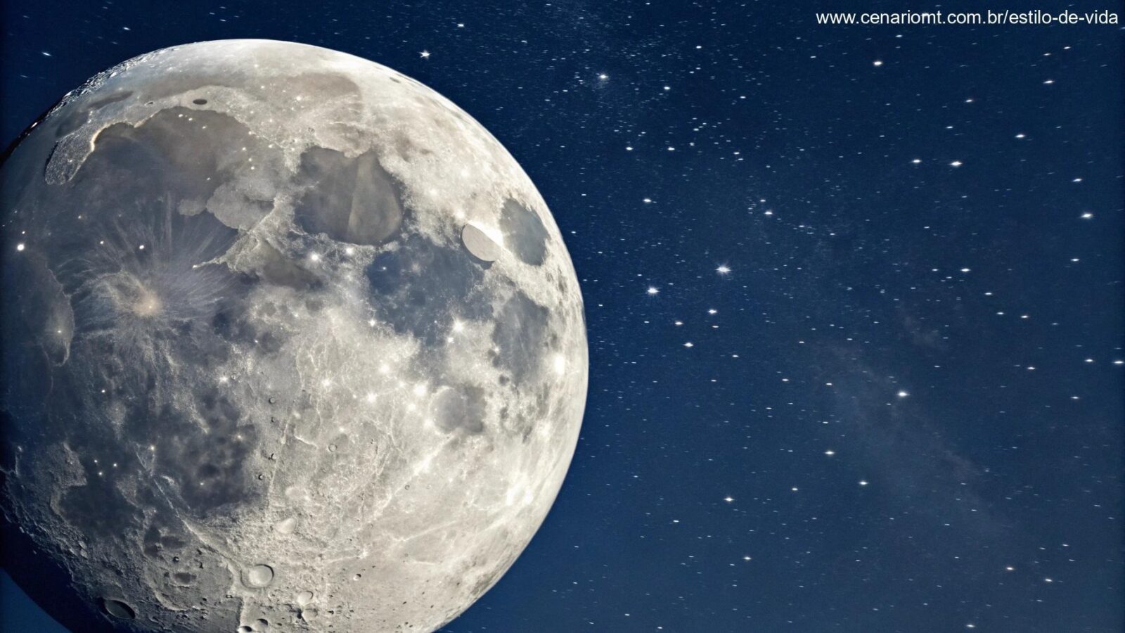 Fase da lua visível no céu limpo de segunda-feira, 14 de abril de 2025