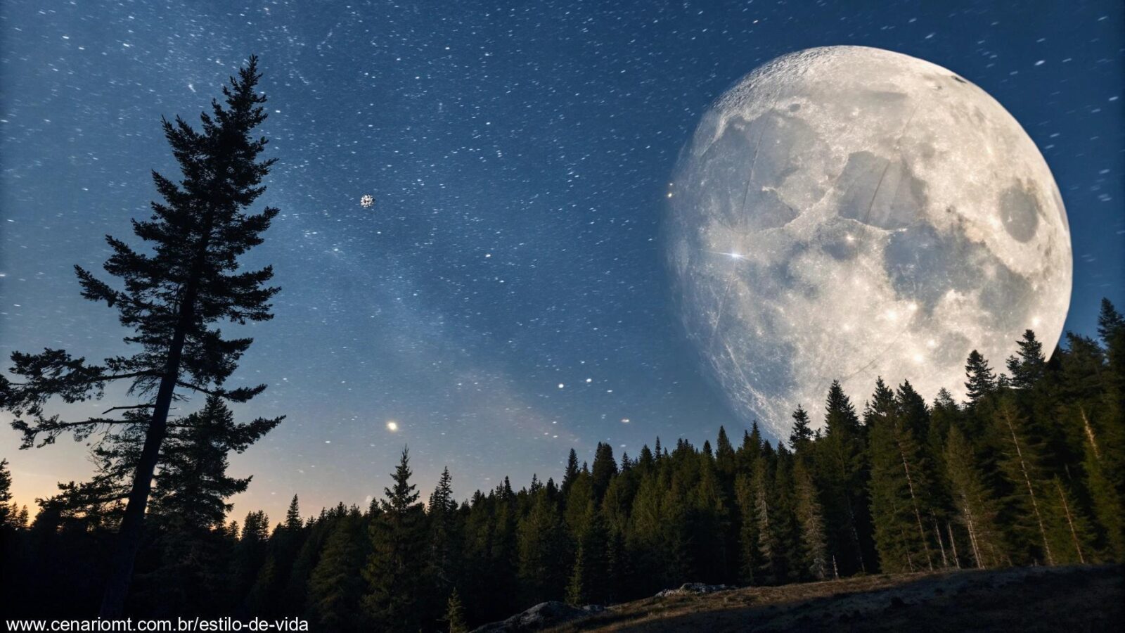 Fase da lua hoje segunda-feira 28/04/2025: tudo sobre o céu noturno