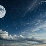 Fase da Lua hoje terça-feira 15/04/2025 vista no céu noturno