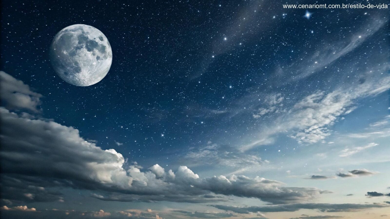 Fase da Lua hoje terça-feira 15/04/2025 vista no céu noturno