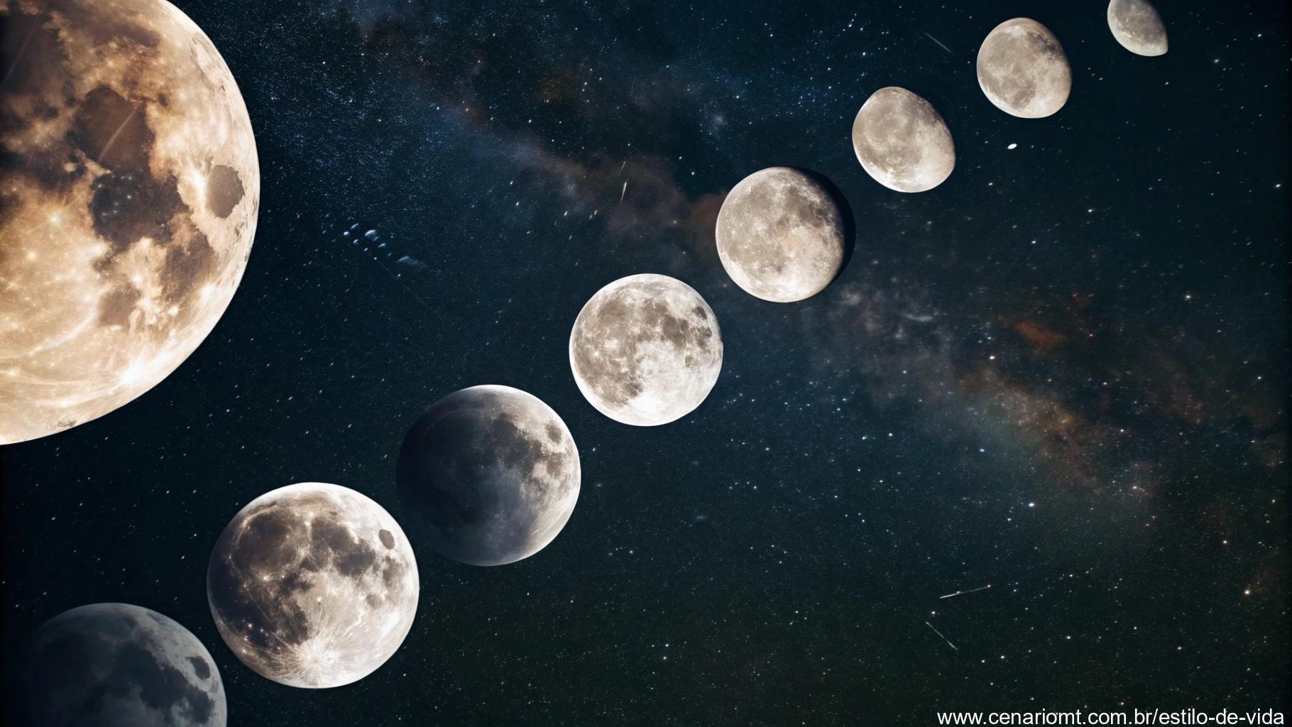 Representação astronômica da idade da lua