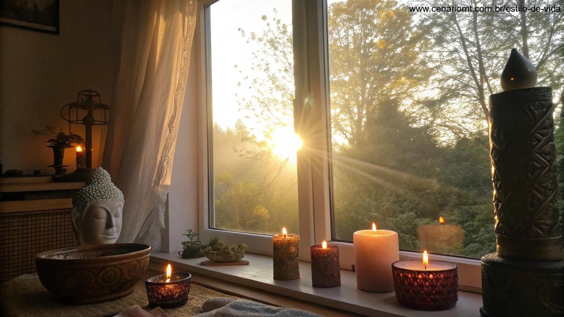 Imagem com palavras de fé para esta quinta-feira iluminada