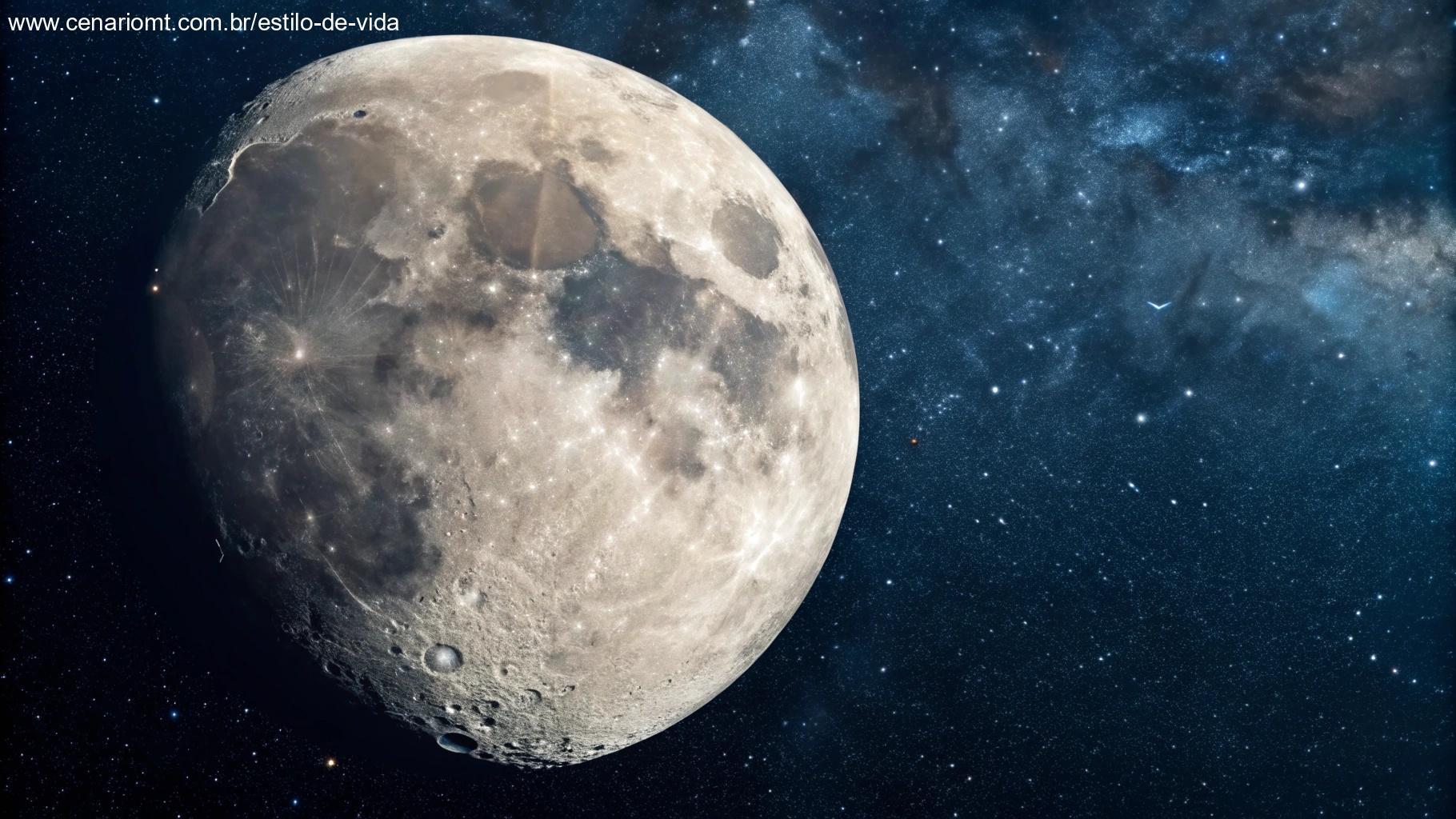 O que significa a lua gibosa crescente?